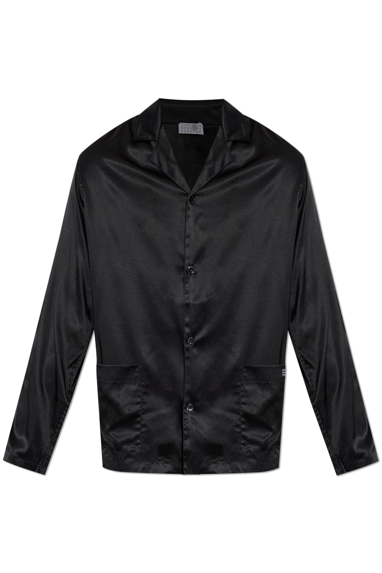 MM6 Maison Margiela Silk lingerie shirt | Men's | Vitkac